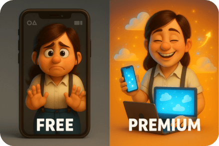 Mobile and web