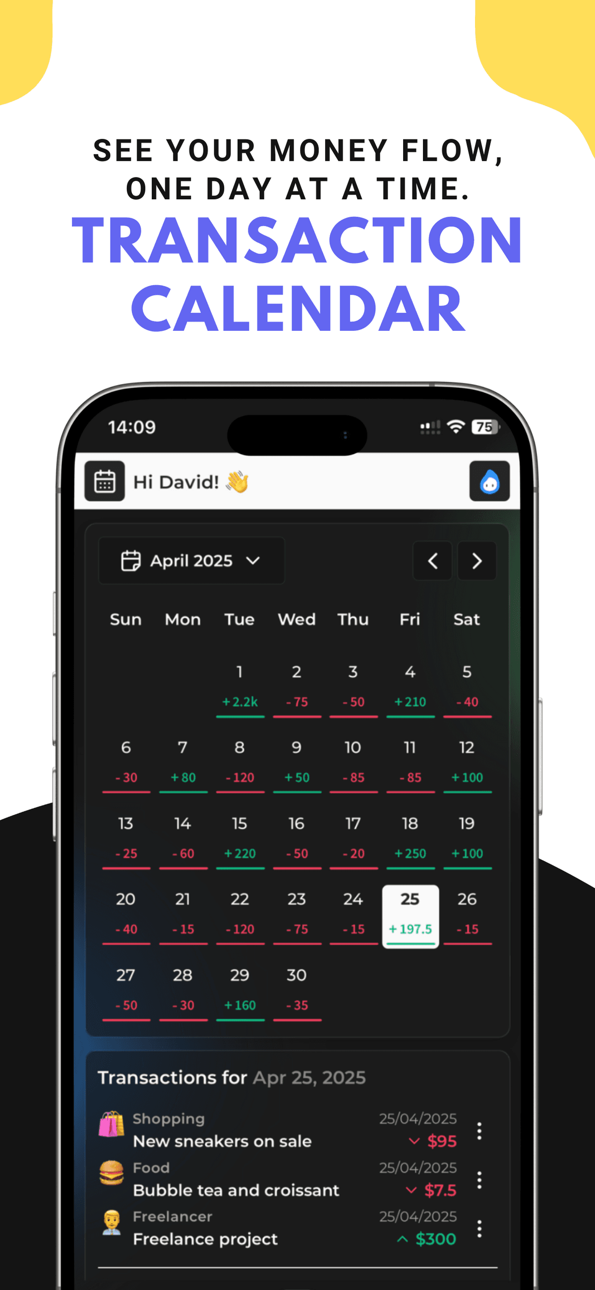 Calendar Screen